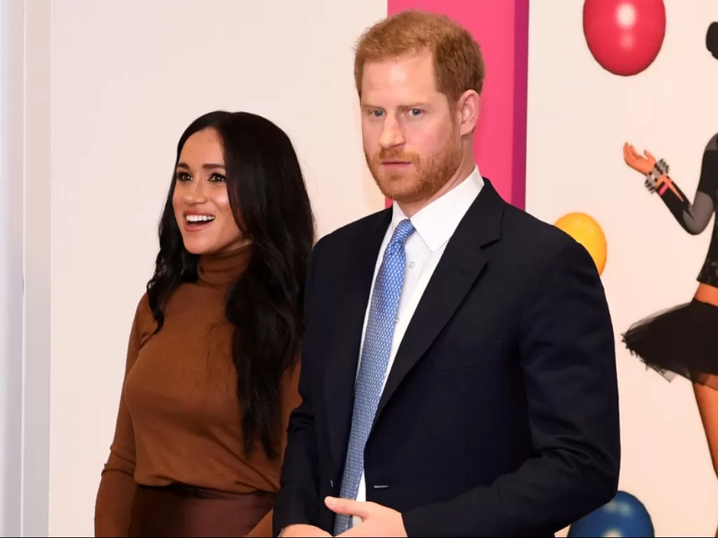Pangeran Harry dan istrinya Meghan Markle memutuskan mundur dari Keluarga Kerajaan Inggris (REUTERS/Pool/Daniel Leal-Olivas)