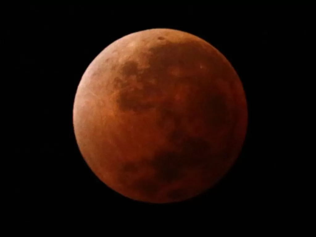 Gerhana Bulan Total (REUTERS/Marcos Brindicci)