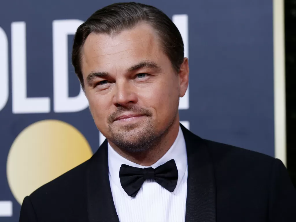 Leonardo DiCaprio saat menghadiri 77th Golden Globe Awards. (Photo/REUTERS/Mario Anzuoni)