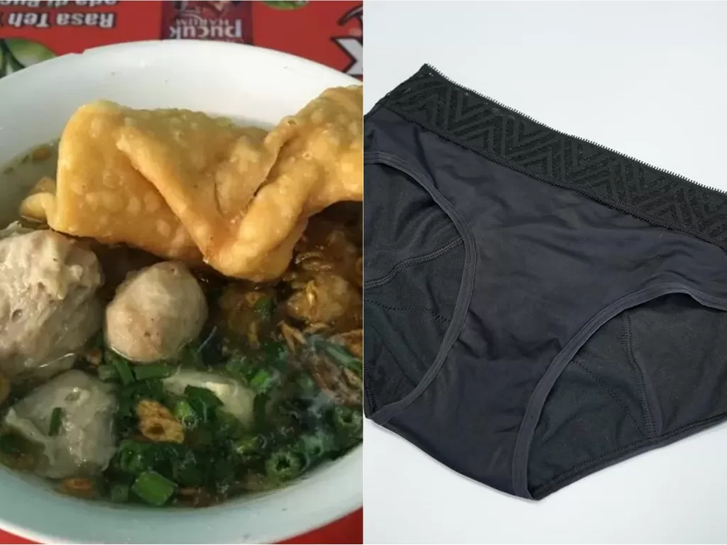 ilustrasi bakso pesugihan dan celana dalam (ANTARA News/ Nanien Yuniar/packhacker.com)