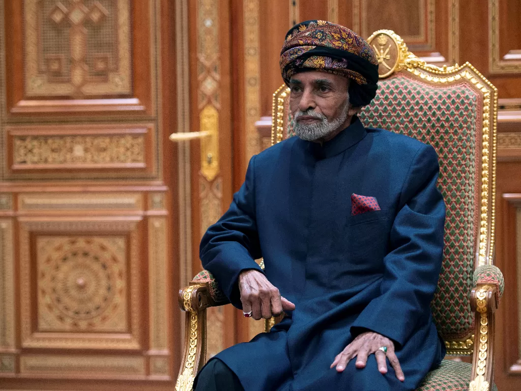 Sultan Qaboos bin Said semasa hidup. (photo/Reuters/AndrewCaballero-Reynolds)
