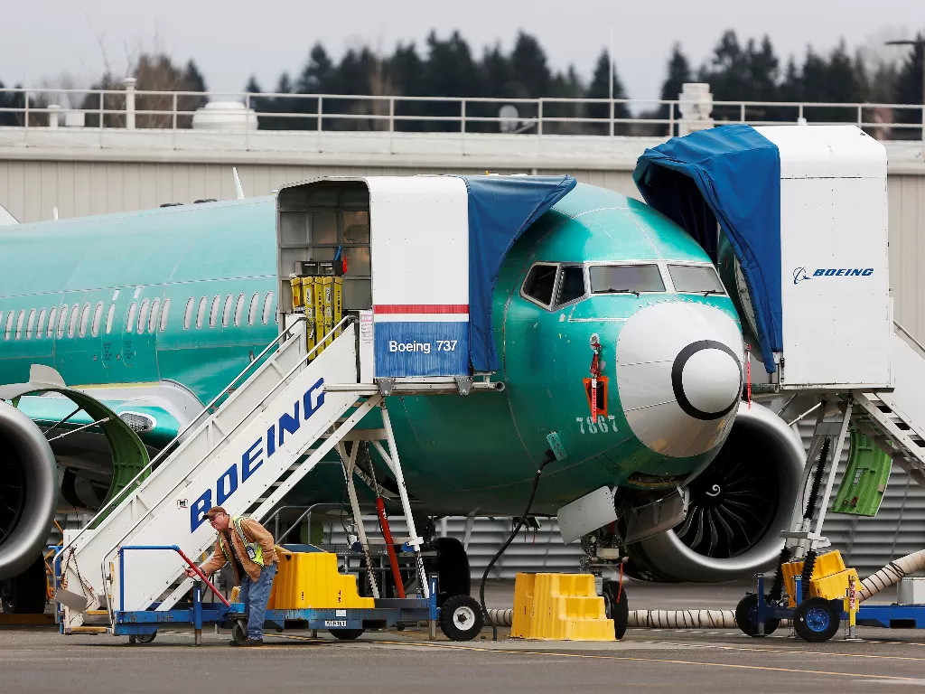 Pesawat Boeing (REUTERS/Lindsey Wasson)
