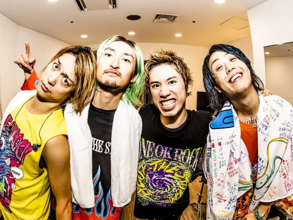 Band asal Jepang, ONE OK ROCK akan kembali ke Jakarta pada Mei mendatang (Instagram/@oneokrockofficial)