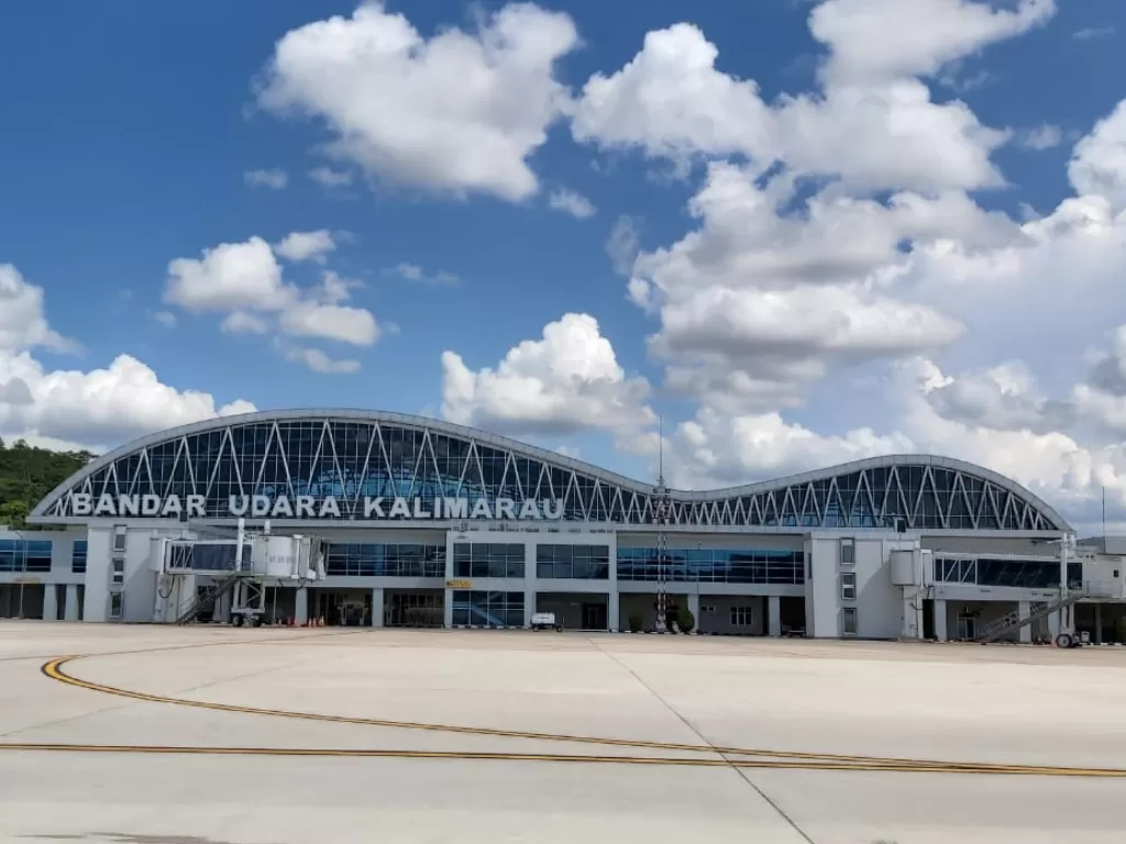 Bandara Kalimarau Kabupaten Berau, Kalimantan Timur. (Pengelola Bandara Kalimarau) 