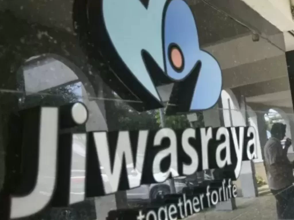 Ilustrasi Logo. Kantor Asuransi Jiwasraya, Jalan Juanda, Jakarta. photo/ANTARA FOTO/Galih Pradipta