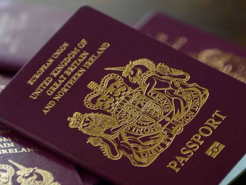 Ilustrasi paspor Britania Raya. (eurointegration)