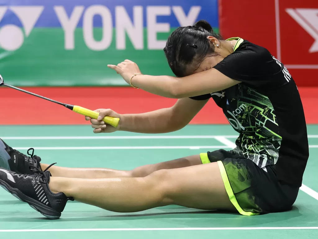 Tunggal putri Indonesia, Gregoria Mariska, tersingkir di babak awal Indonesia Masters 2020. (Dok. PBSI)