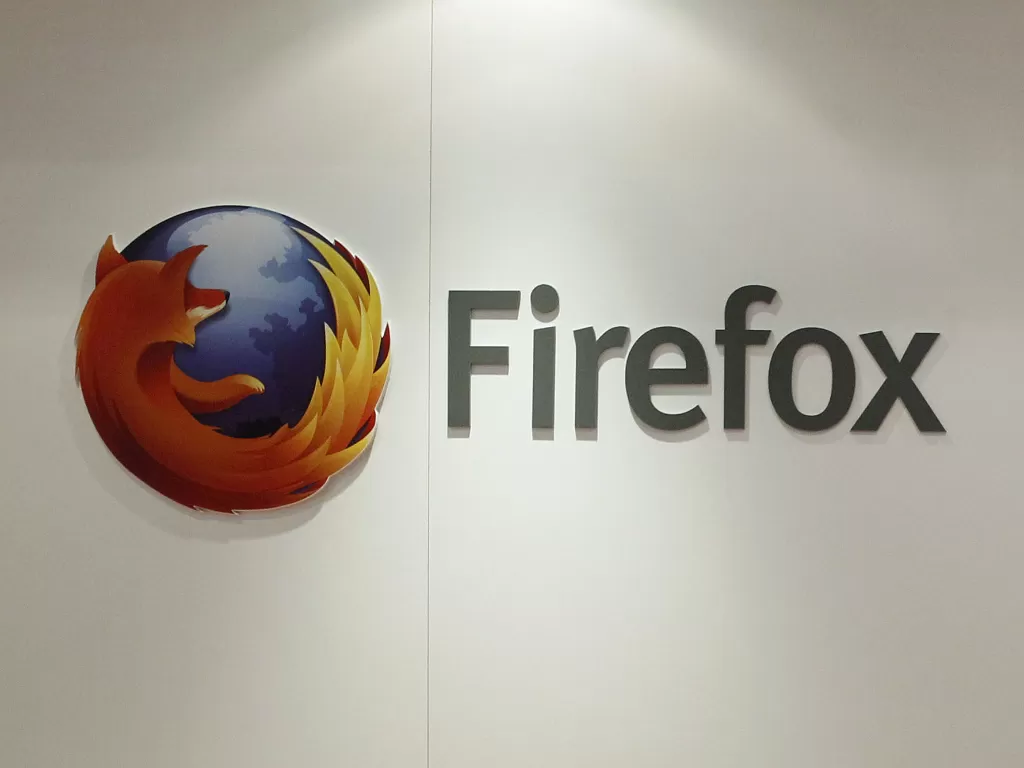 Logo Mozilla Firefox di Kantor Mozilla (photo/REUTERS/Albert Gea)
