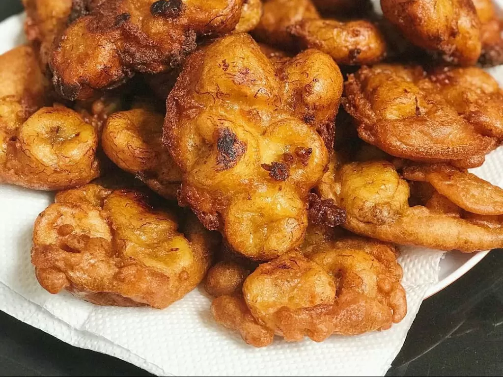 Pisang goreng madu. (Instagram/@dapurbekal)