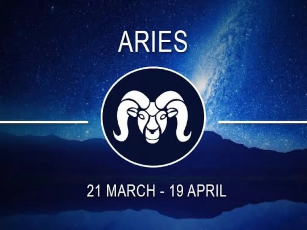 Lambang zodiak Aries. (Ilustrasi/numerologysign.com)