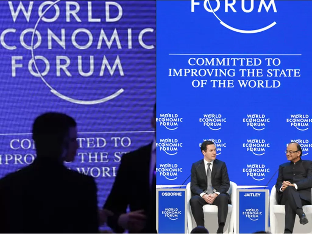 Potret acara World Economic Forum (CNBC.com/weforum)