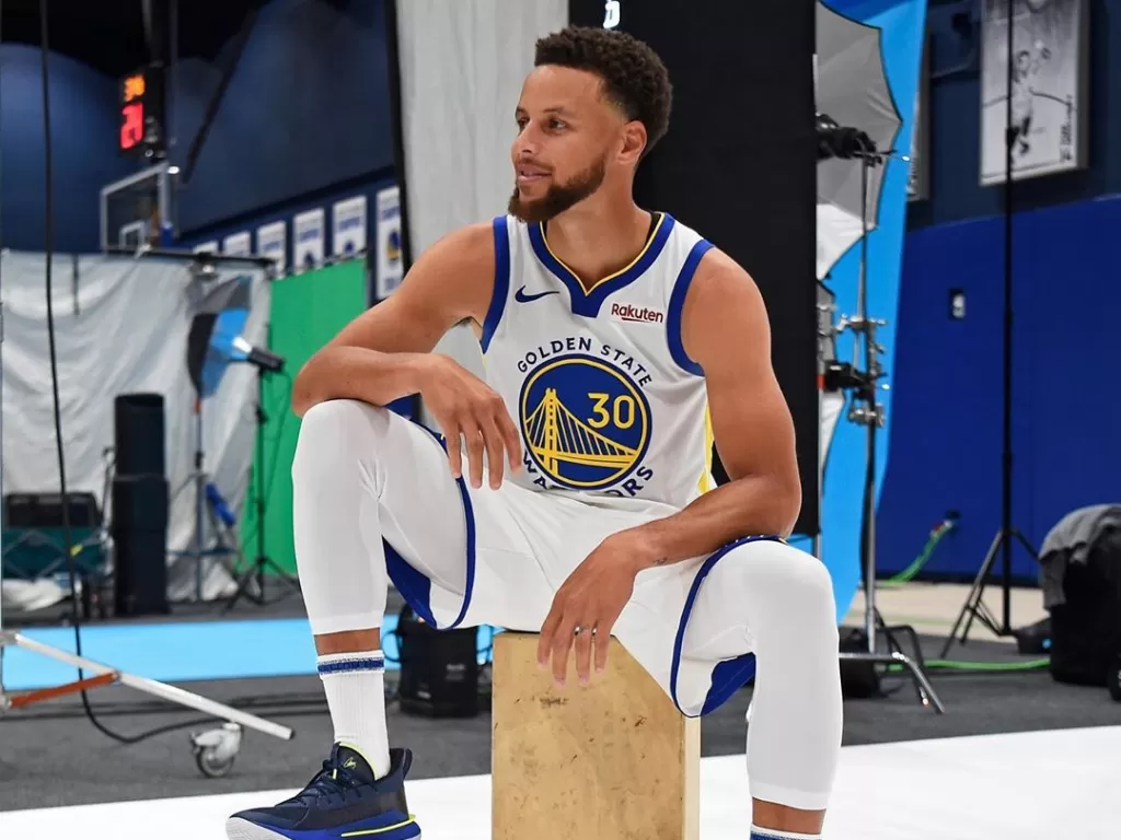 Pebasket Golden State Warriors, Stephen Curry. (Instagram/@stephencurry30)