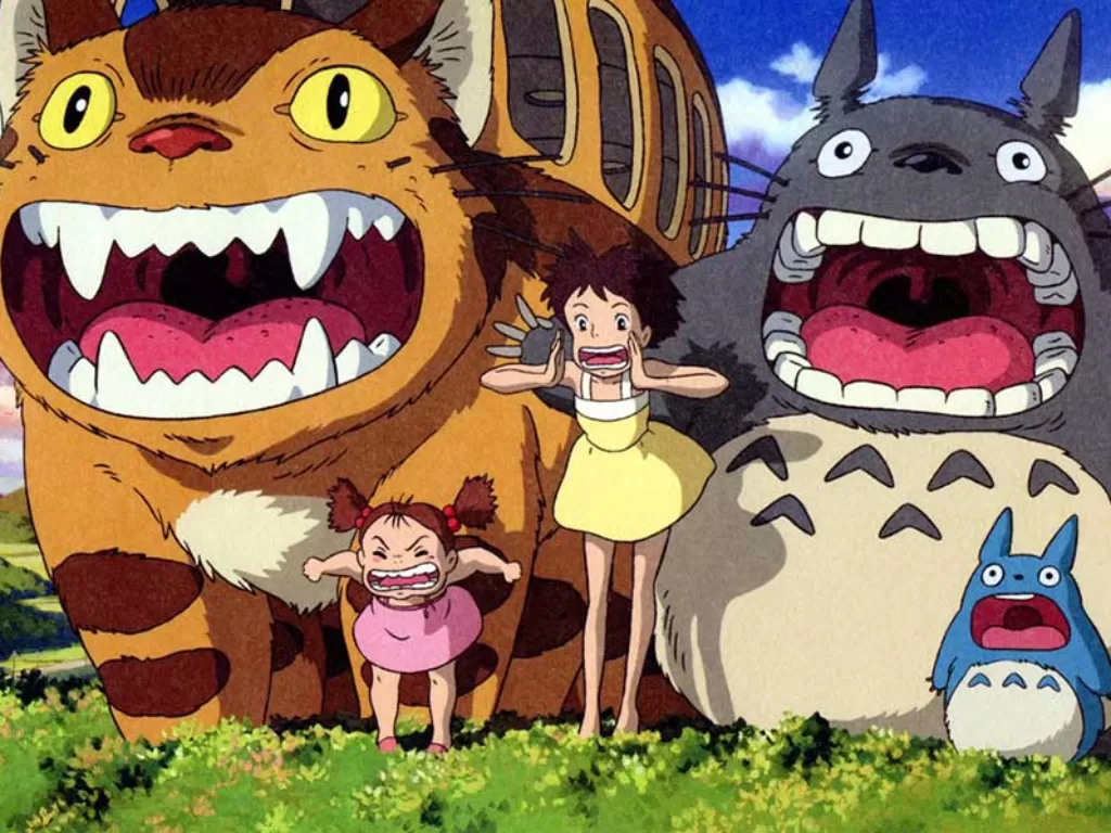 Ilustrasi Animasi Studio Ghibli. (photo/traxonsky)