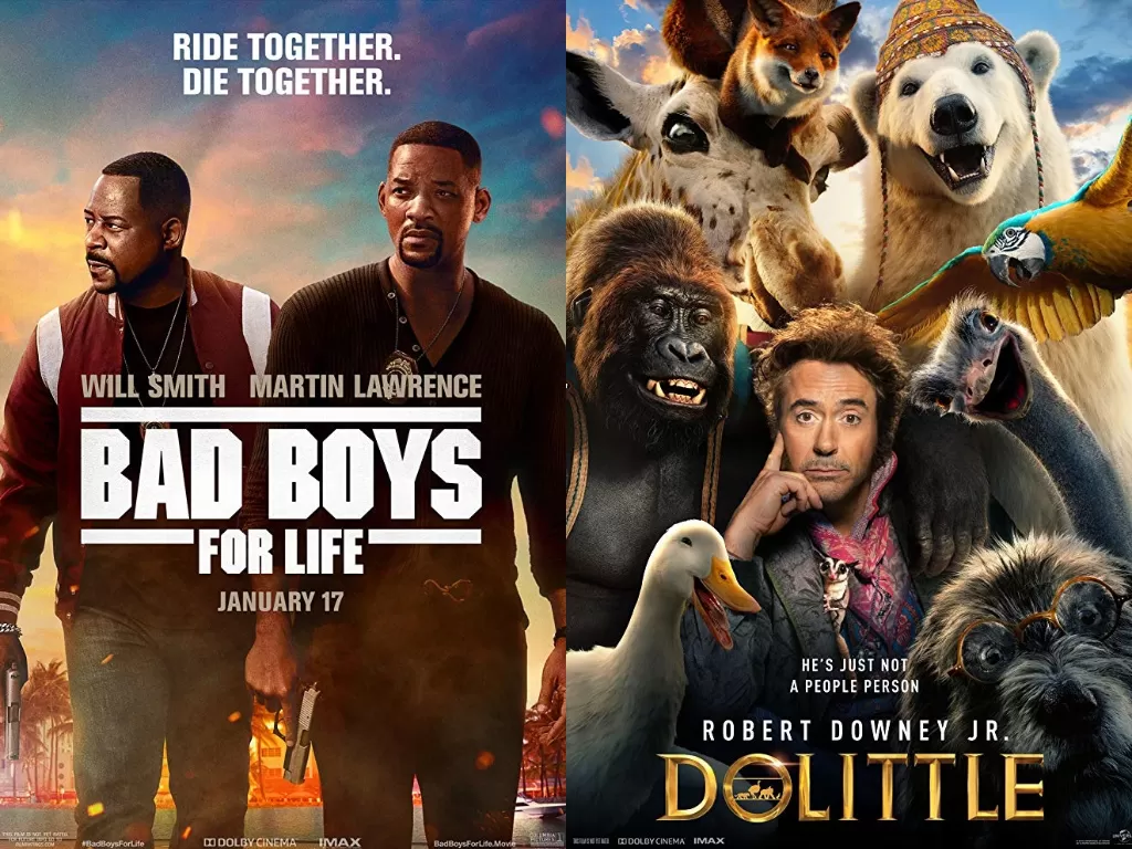Dua film peraih box office pekan ini. 