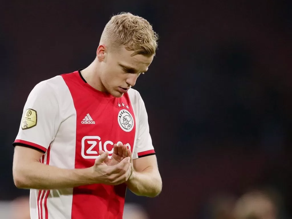 Gelandang Ajax Amsterdam Donny Van de Beek. (Instagram/donnyvdbeek)