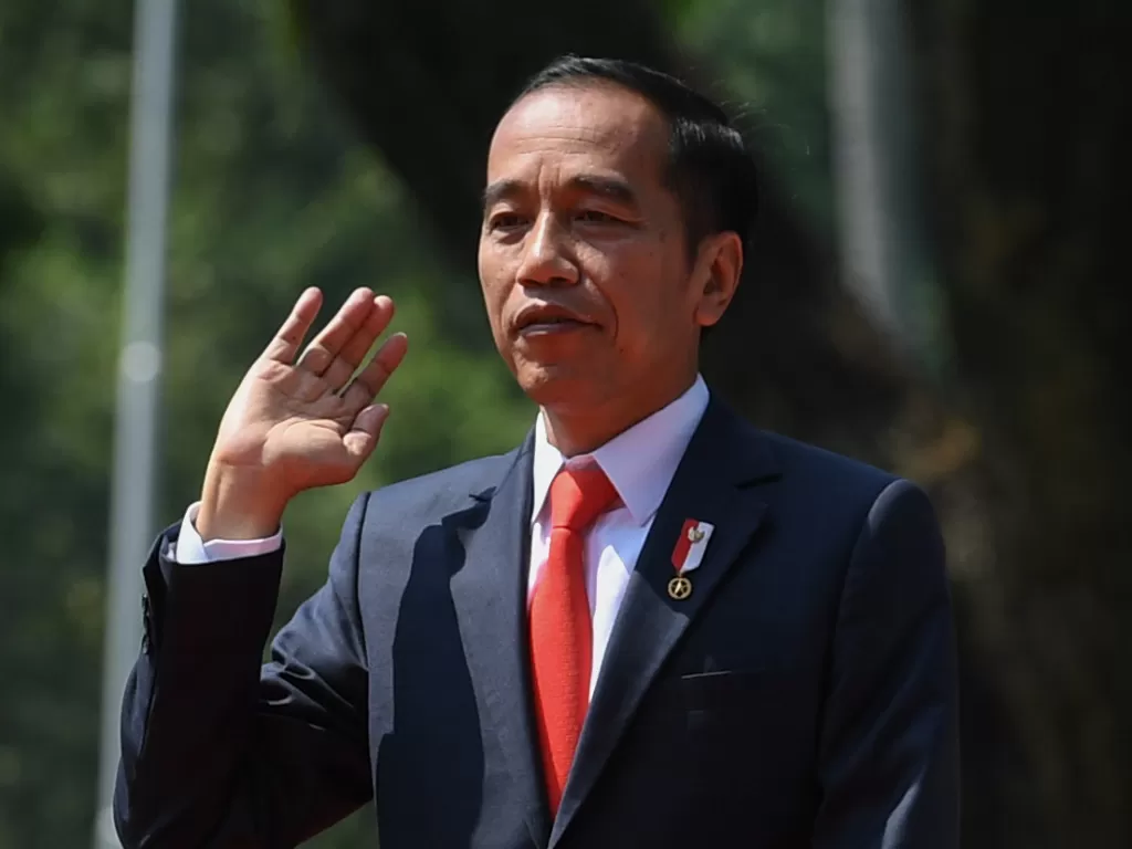 Presiden Jokowi bersama para menteri berencana menyambangi kantor Prabowo Subianto, Kamis (23/1/2020). (ANTARA FOTO/Wahyu Putro)