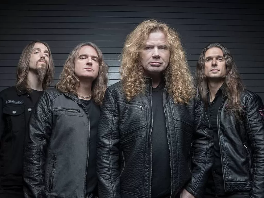 Dave Mustaine 'Megadeth' tampil kembali setelah menjalani perawatan kanker tenggorokan (Instagram/@Megadeth)