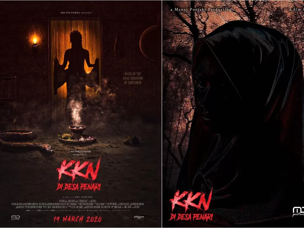Poster film 'KKN: Di Desa Penari' (instagram/@kknmovie)