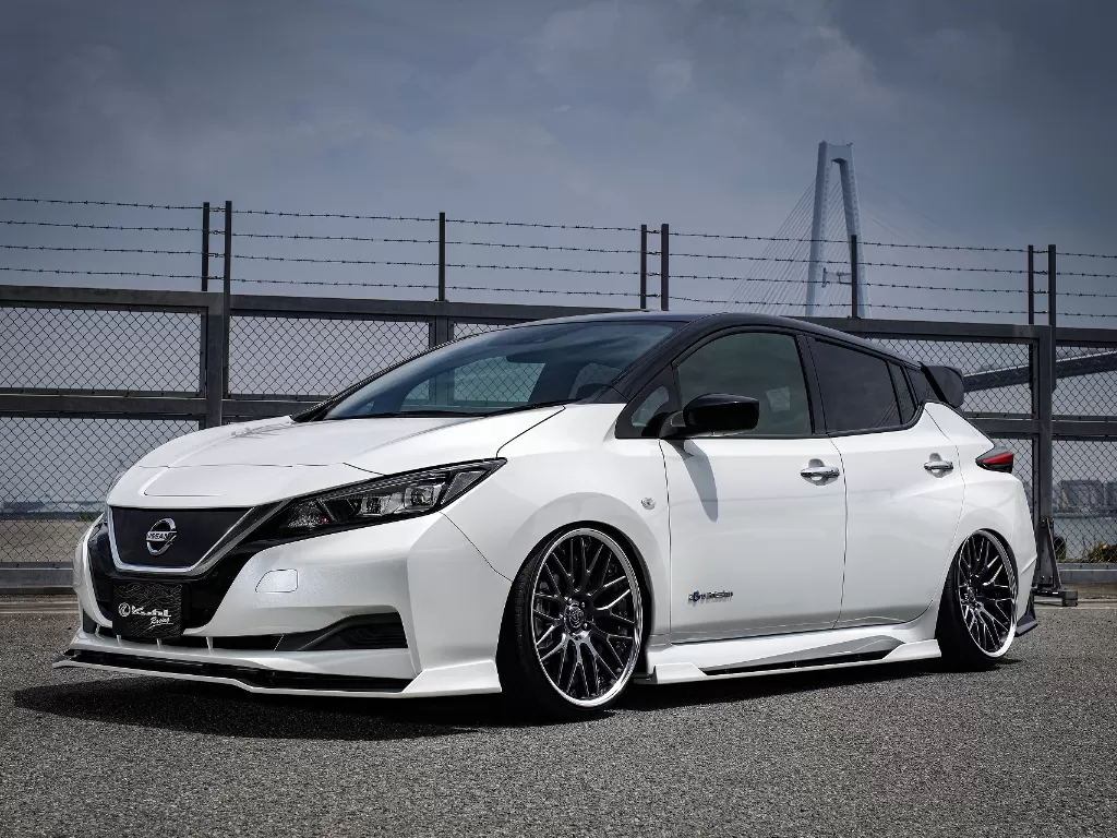 Nissan Leaf yang Telah Dimodifikasi. (kuhl-japan.com)