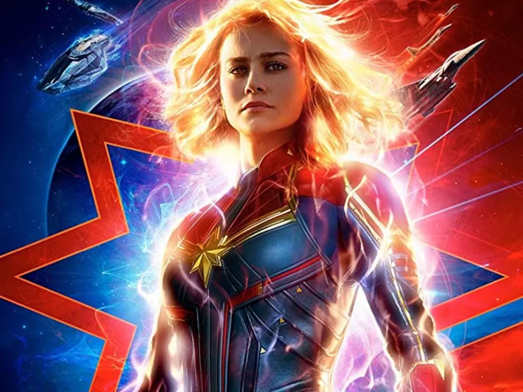 Brie Larson in Captain Marvel - 2019. (Walt Disney Pictures)