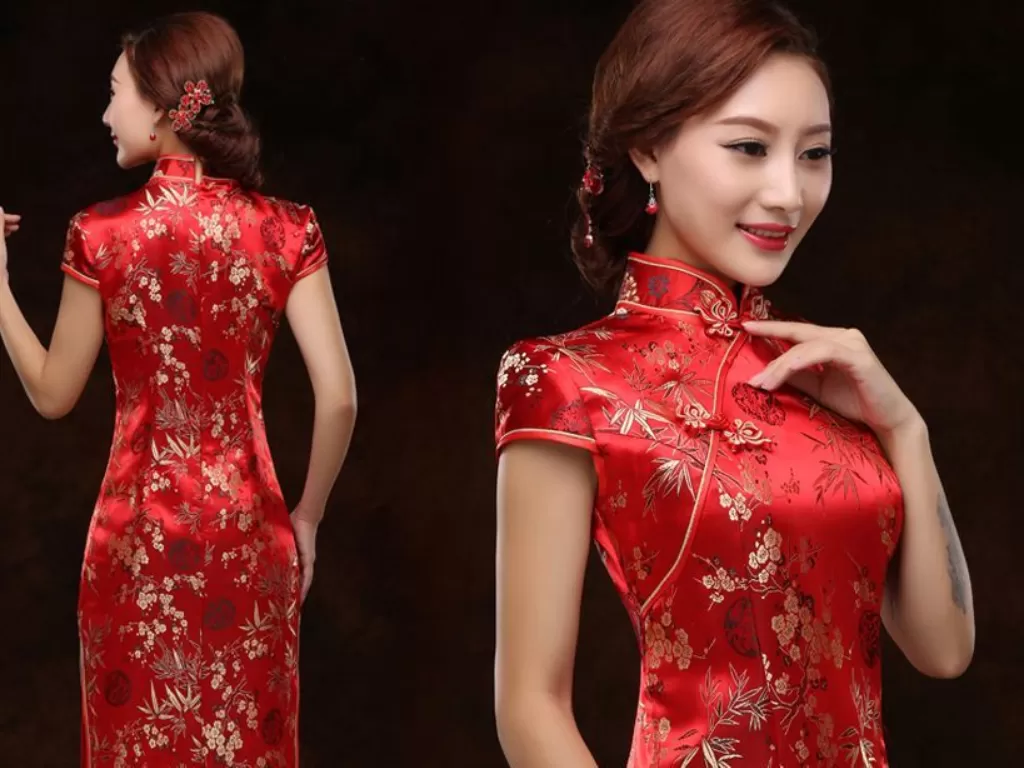 Sejarah 'Cheongsam', Baju Yang Sering Dikenakan Untuk Perayaan Imlek ...