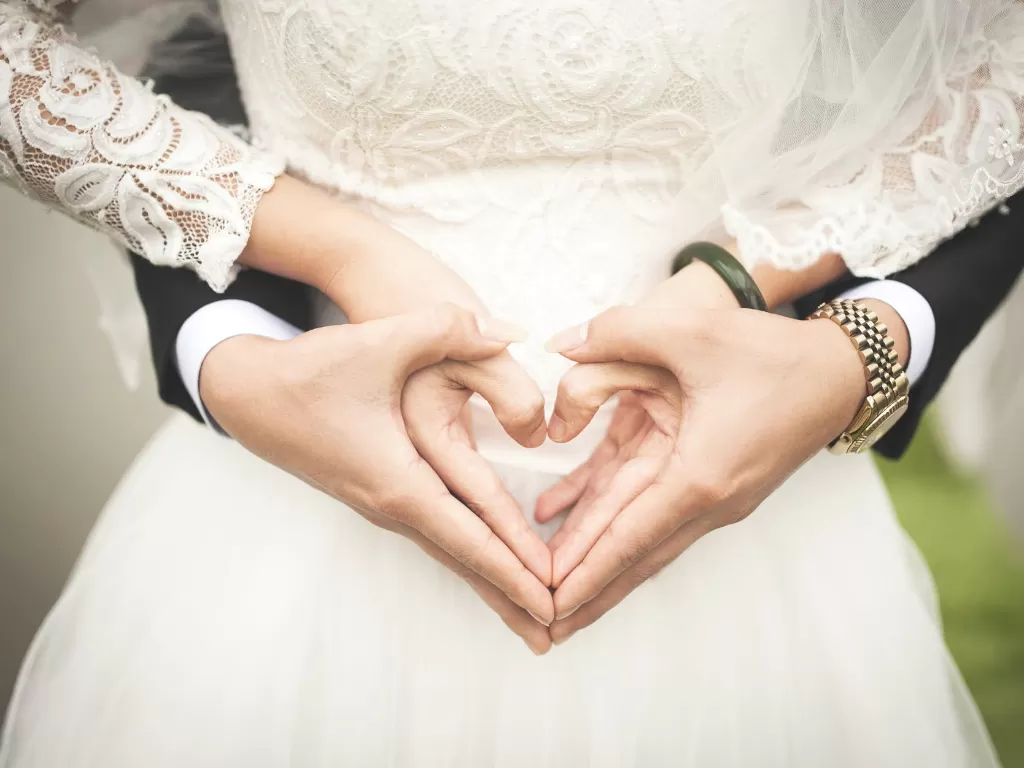 Ilustrasi pasangan yang menikah. (Pexels/Pixabay)