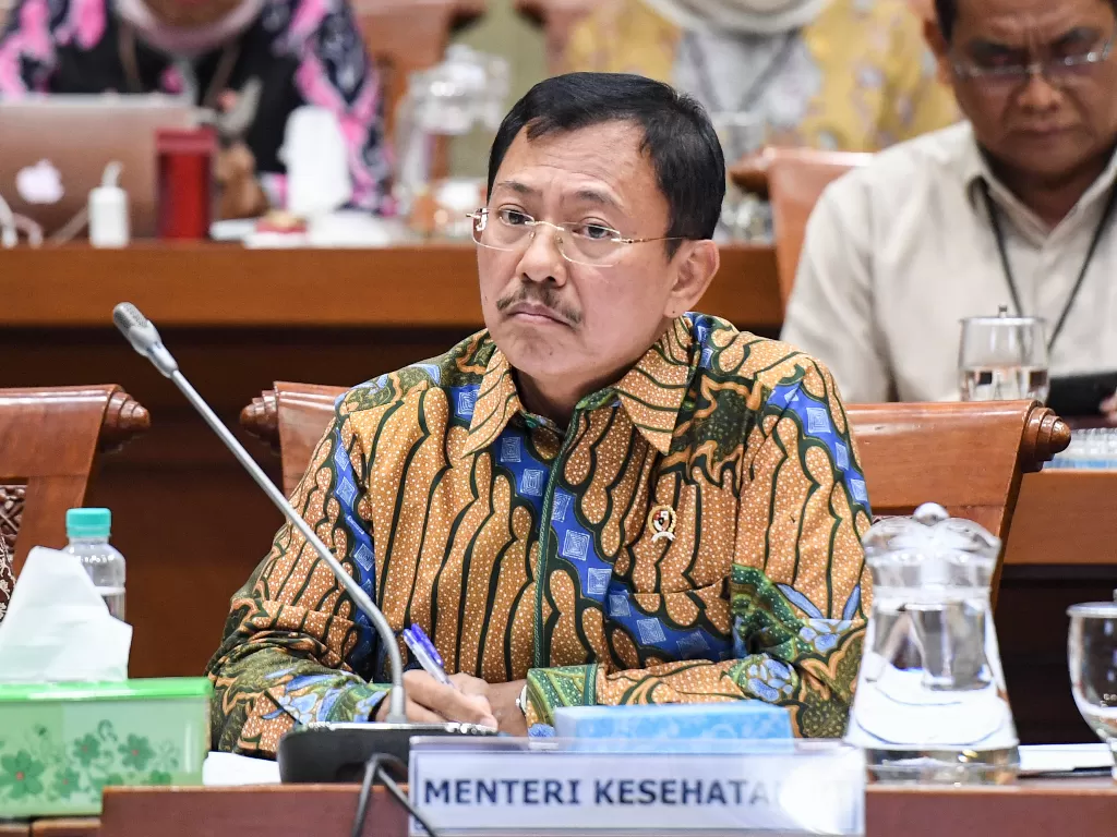 Menteri Kesehatan Letjen TNI (purn) DR. dr. Terawan Agus Putranto,Sp Rad (K). (ANTARA FOTO/Hafidz Mubarak A)