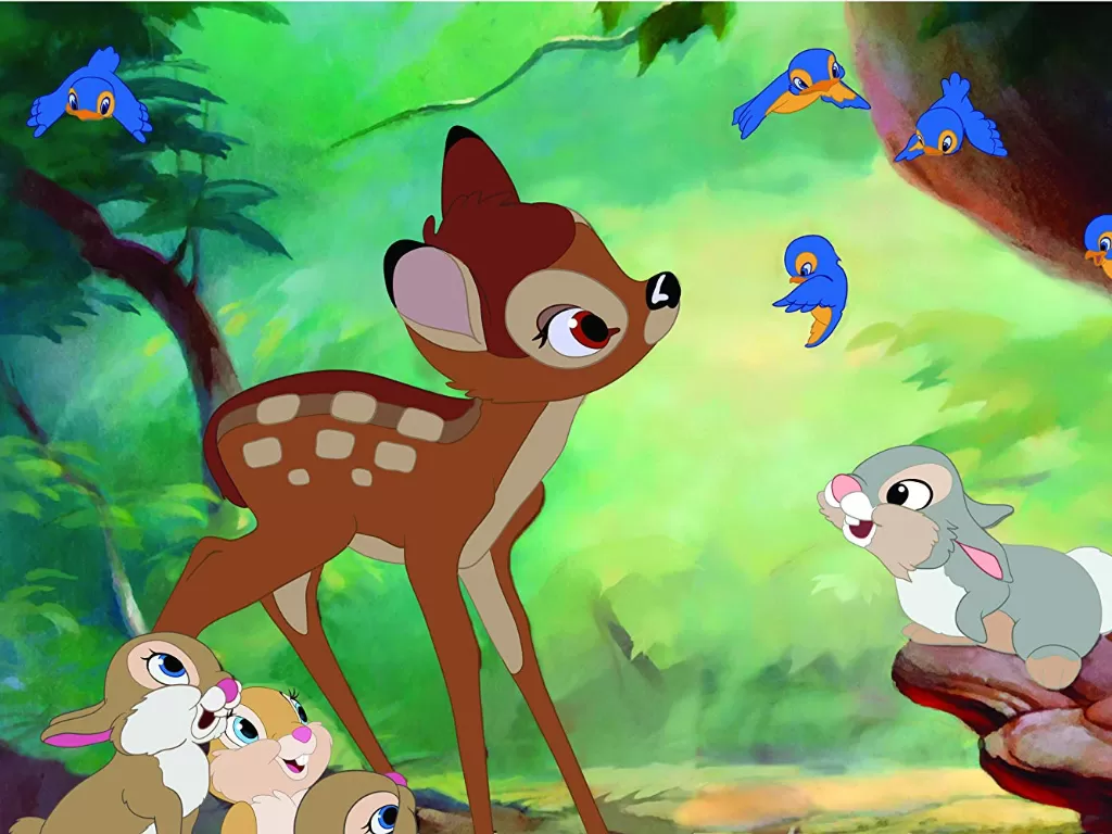 Bambi - 1942. (Walt Disney Animation Studios)