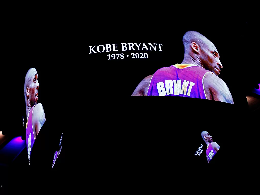 Mendiang Kobe Bryant juga dikenal sebagai penggemar olahraga sepak bola semasa hidupnya. (USA Today Sports via Reuters/Noah K. Murray)