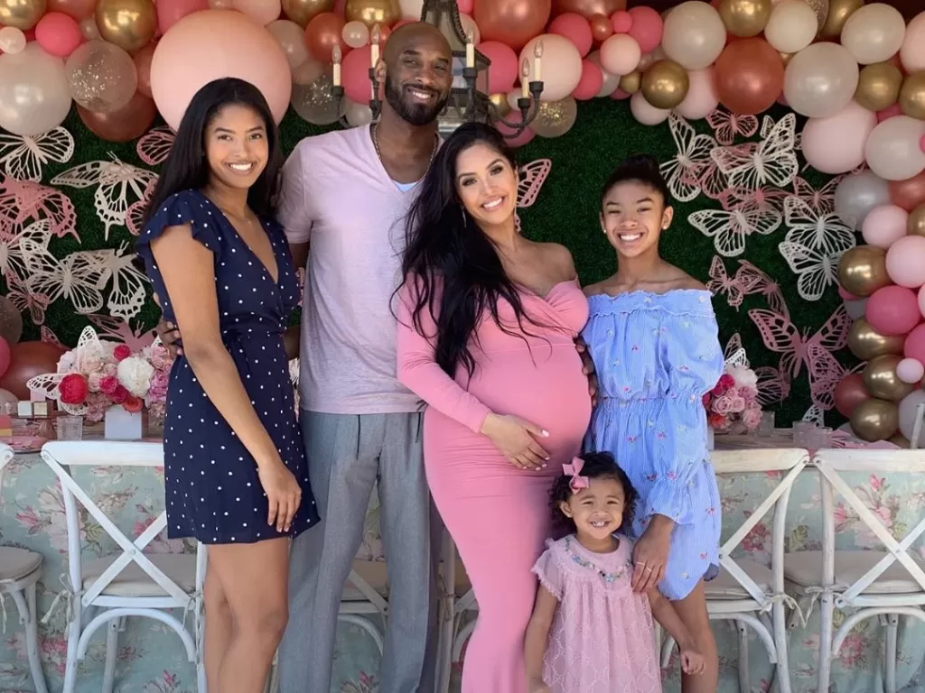 Kobe Bryant dan keluarga. (photo/Instagram/kobebryant)