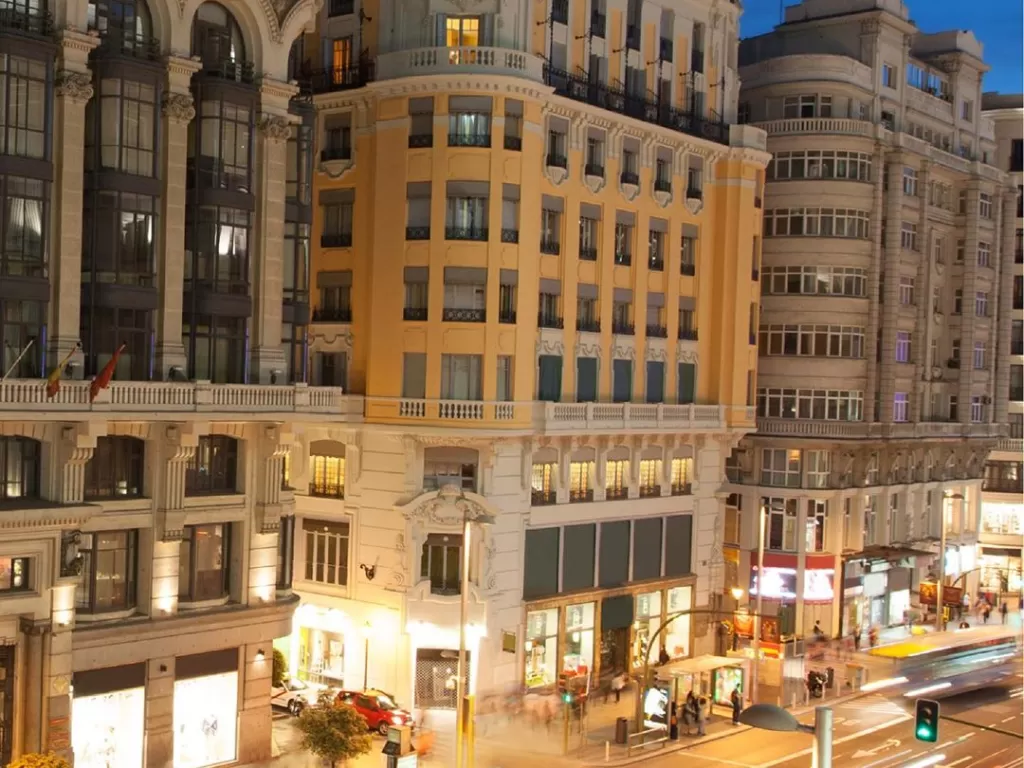 Lokasi Hotel Pestana CR7 di Madrid, Spanyol yang akan segera dibuka oleh Cristiano Ronaldo. (Instagram/cristiano)