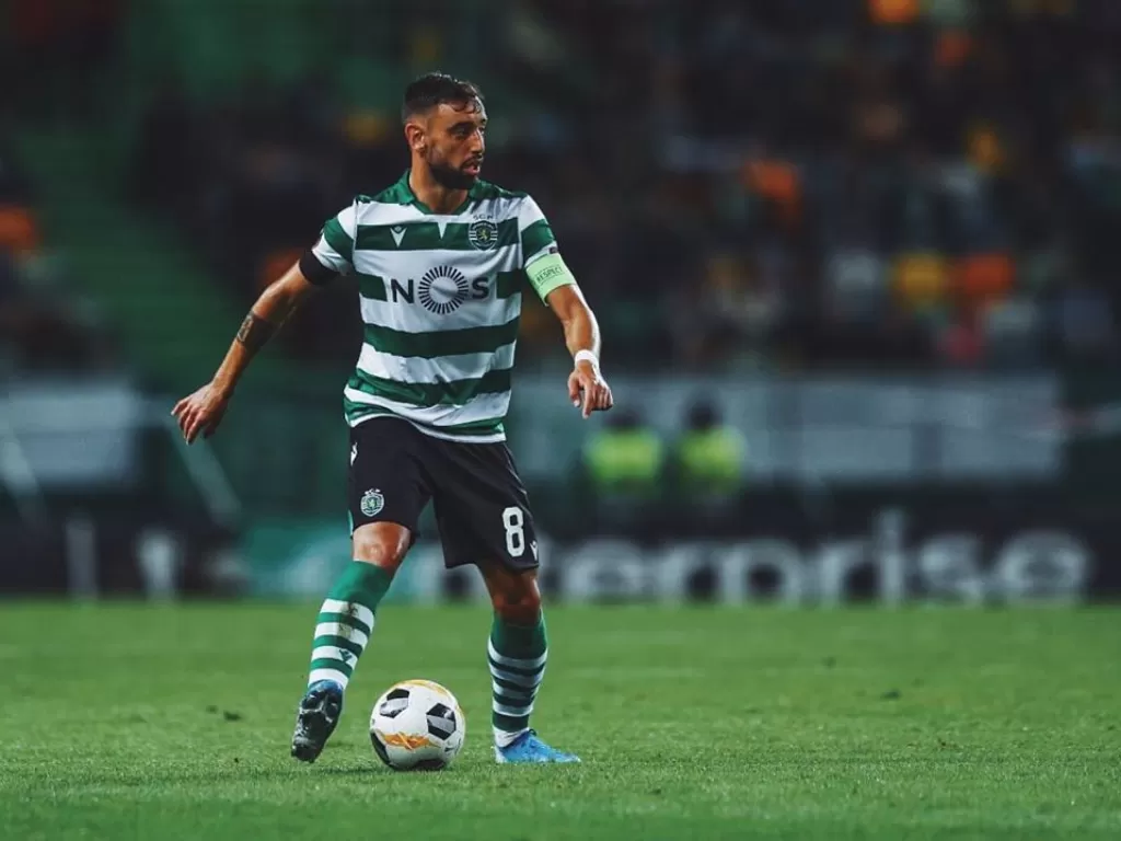 Gelandang Sporting Lisbon, Bruno Fernandes yang bakal merapat ke Manchester United. (Instagram/brunofernandes.10)