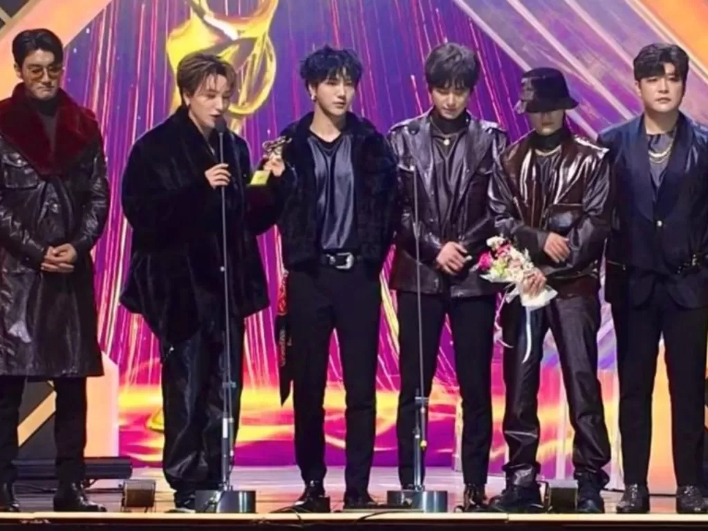 Super Junior menang Seoul Music Awards 2020 (Screen Capture dari Video Seoul Music Awards 2020)