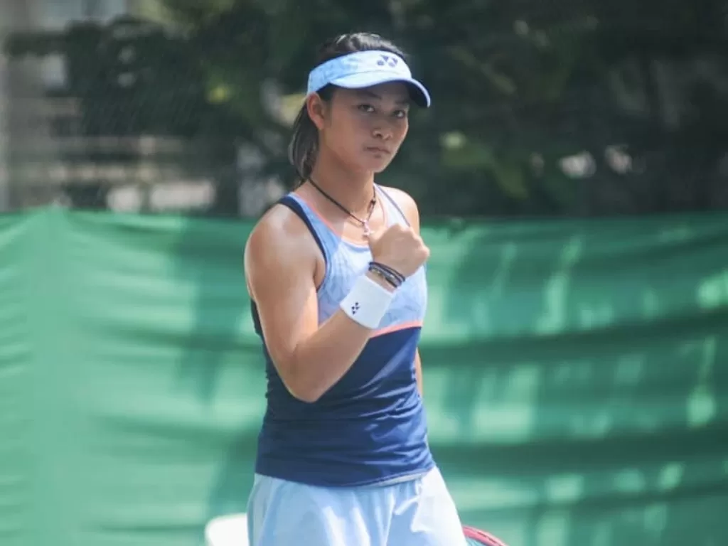 Petenis Indonesia Priska Madelyn Nugroho merajut asa di Australian Open Junior. (Instagram/@priskanugroho).