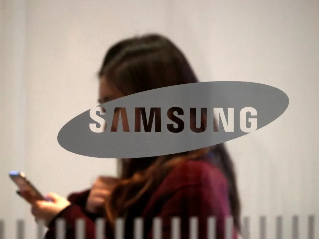 Logo Samsung (photo/REUTERS/Kim Hong-Ji)
