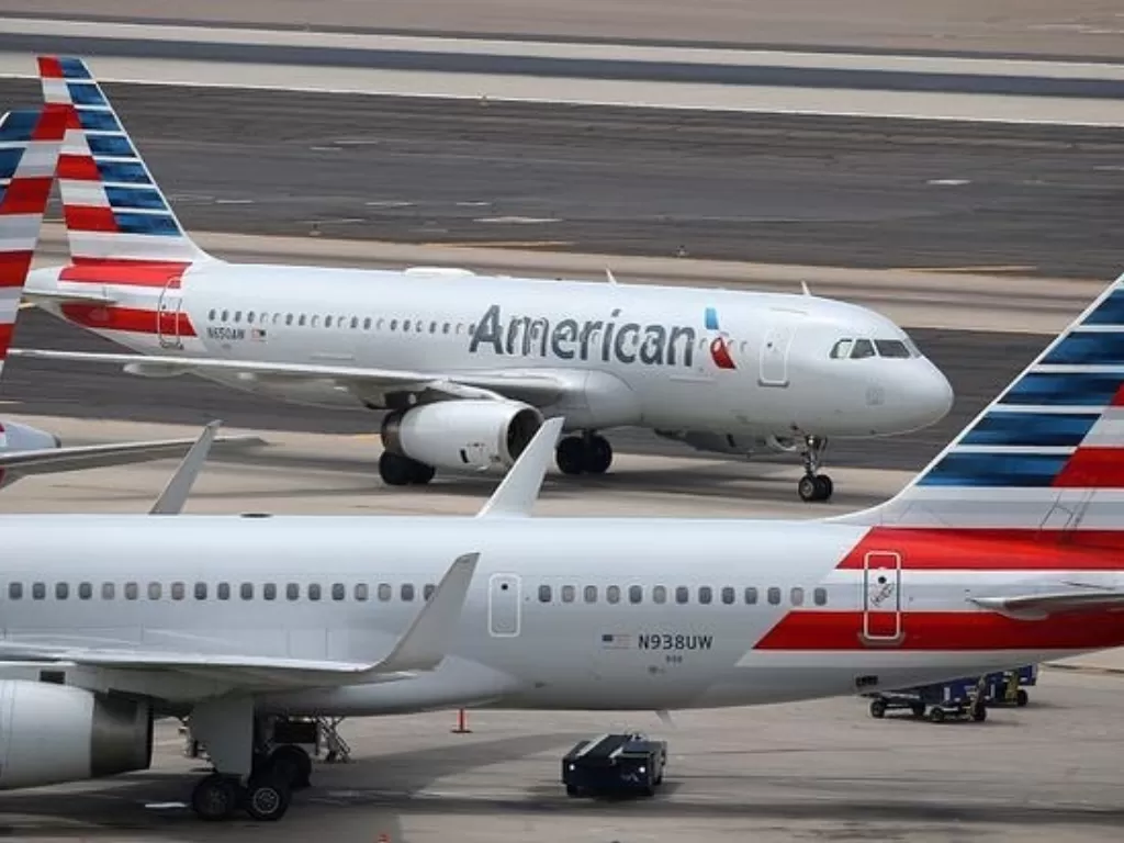 Ilustrasi American Airlines. (Instagram/jpjets.services)