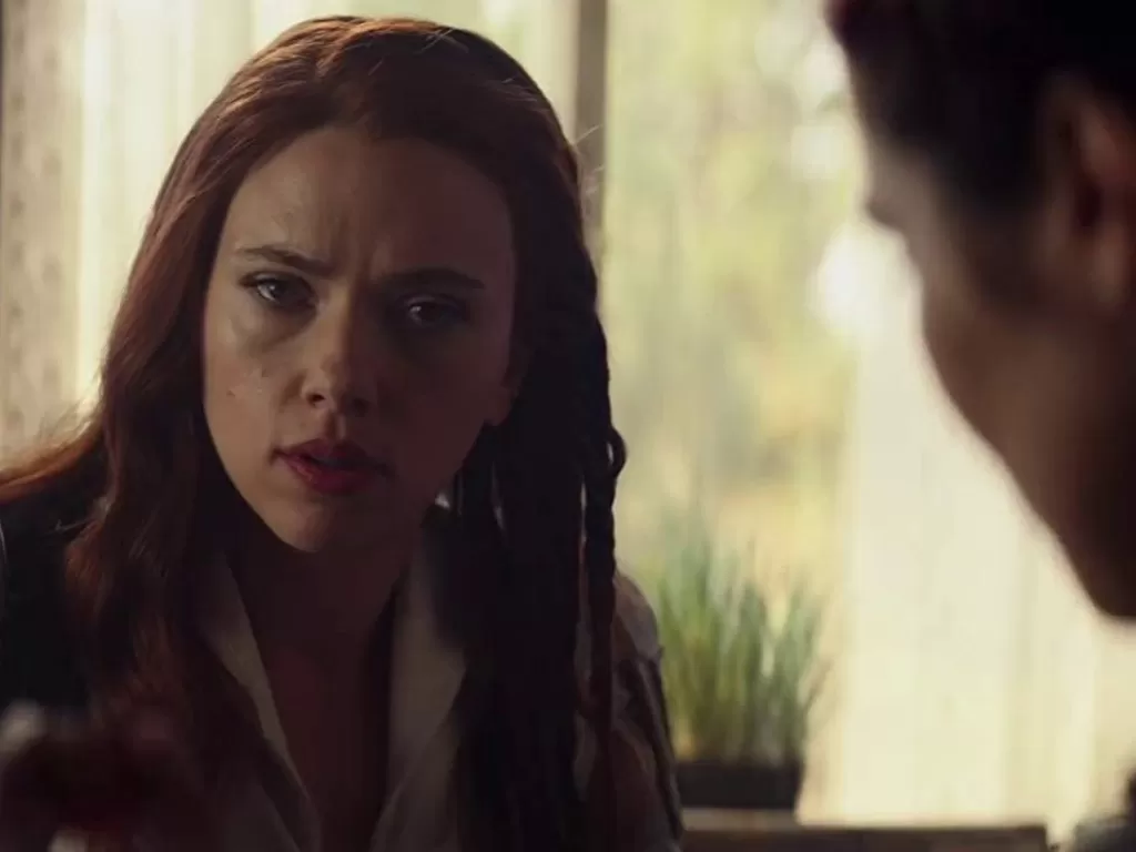 Scarlett Johansson dalam 'Black Widow'. (Marvel Studios)