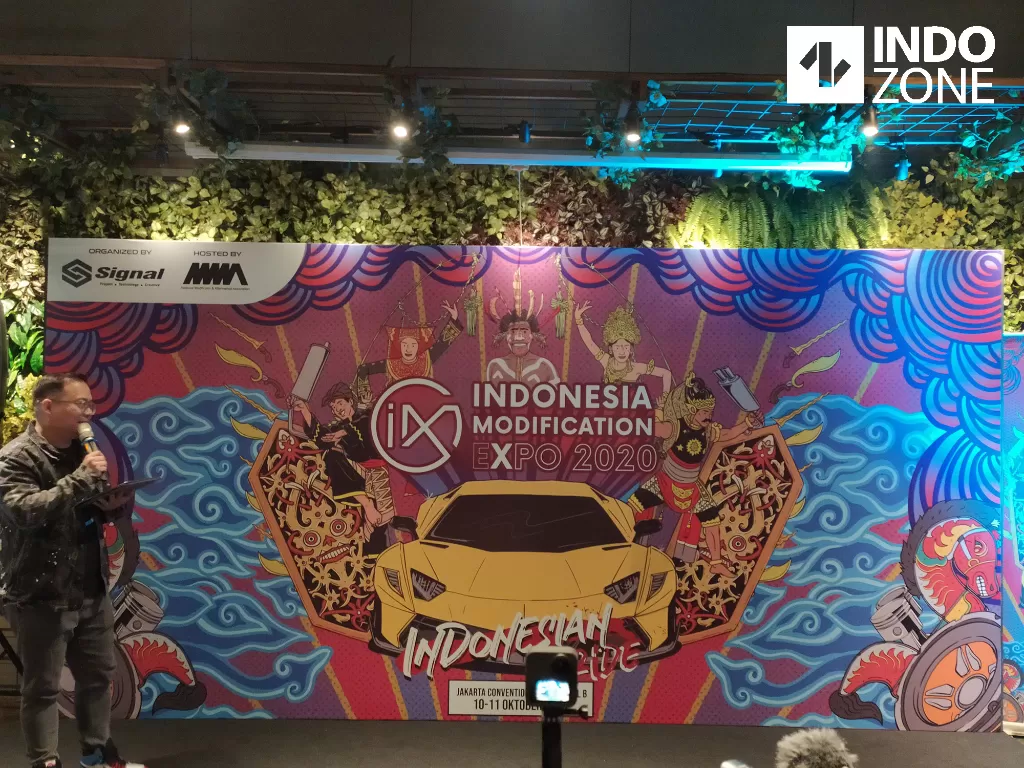 IMX resmi hadir dengan tema Indonesian Pride. (INDOZONE/Wilfridus Kolo)