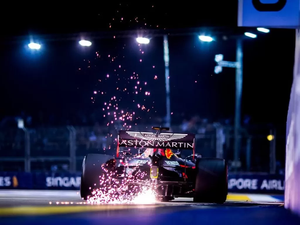 Mobil Balap Red Bull Racing. (Instagram/@redbullracing)