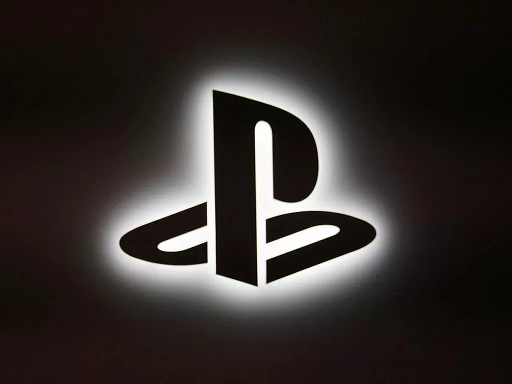 Logo PlayStation (photo/REUTERS/Toru Hanai)