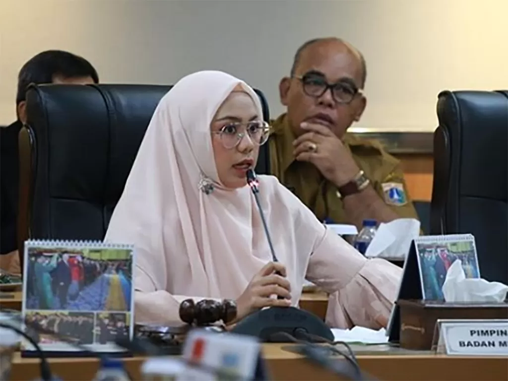 Wakil Ketua DPRD DKI Jakarta dari Fraksi PAN Zita Anjani. (Instagram/@zitaanjani)