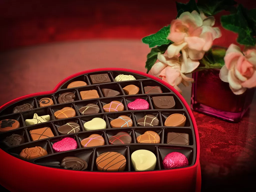 ilustrasai coklat kado Valentine (pixabay/jill Wellington)