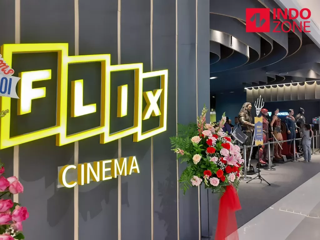 Pembukaan bioskop terbaru Flix Cinema cabang ke-3 di Mall of Indonesia, Kelapa Gading Jakarta pada Rabu (5/2/2020). (INDOZONE/M Fadli)