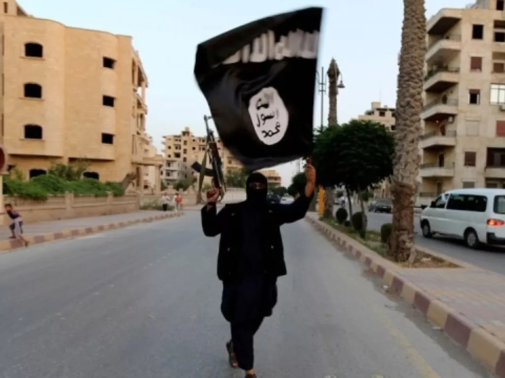 Ilustrasi bendera ISIS (REUTERS/Stringer)