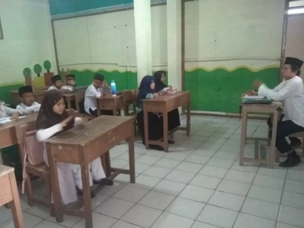 Potret guru MDA di Lebak, Banten (Antara)