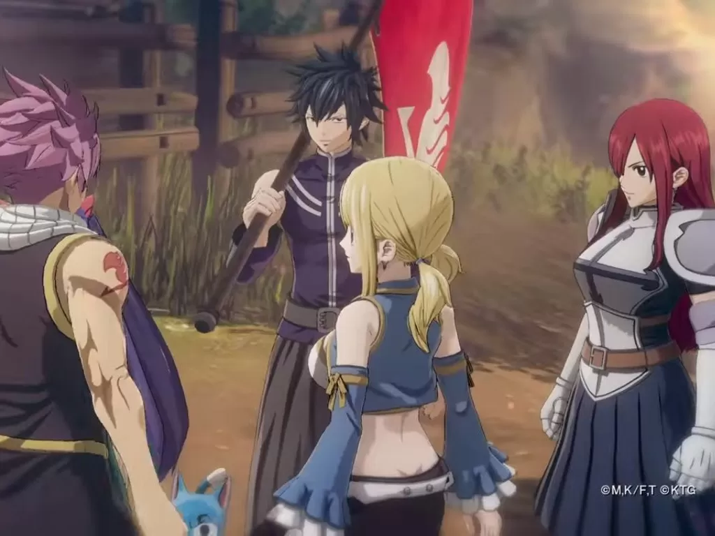 Gameplay Fairy Tail di PlayStation 4 (photo/Koei Tecmo/PlayStation)
