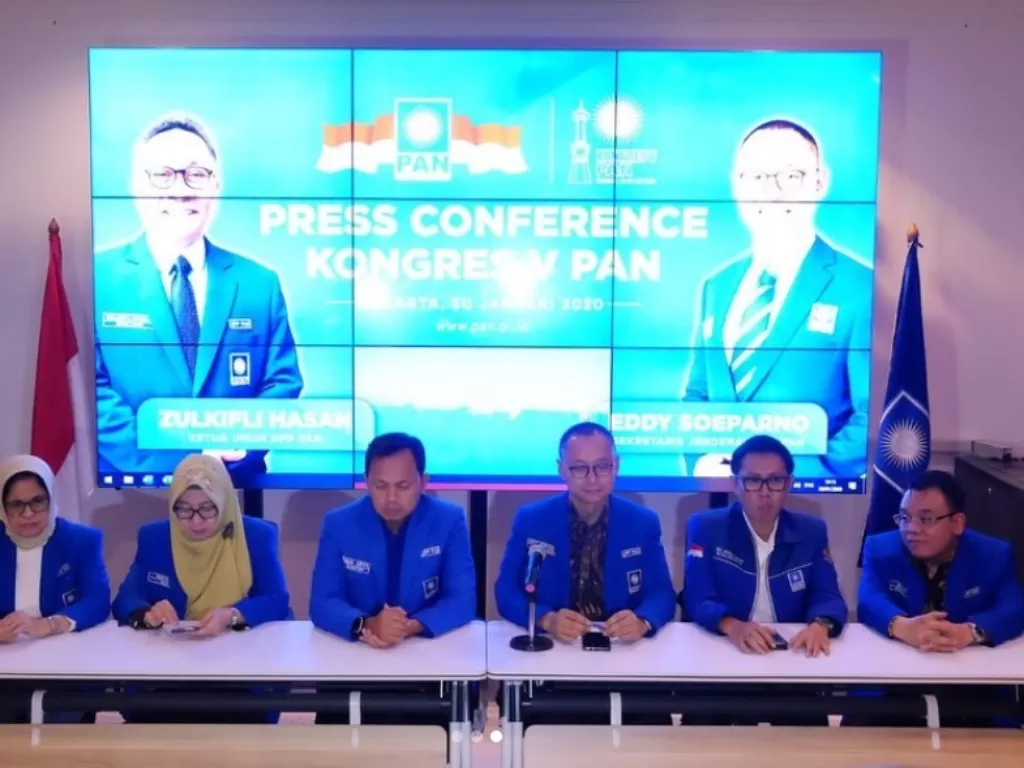 Konferensi Pers PAN (Instagram/@partaiamanatnasional)
