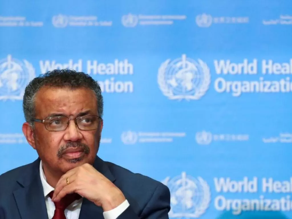 Direktur Jenderal Organisasi Kesehatan Dunia (WHO) Tedros Adhanom Ghebreyesus (REUTERS / Denis Balibouse)