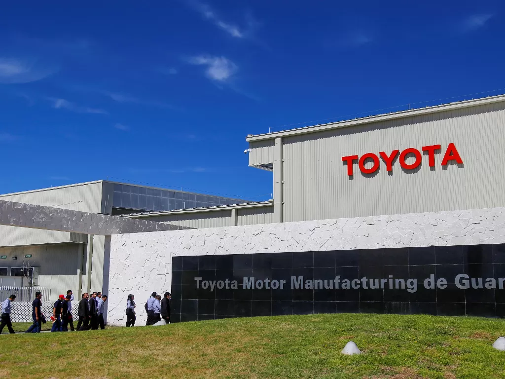 Pabrik Toyota. (REUTERS/SERGIO MALDONADO)