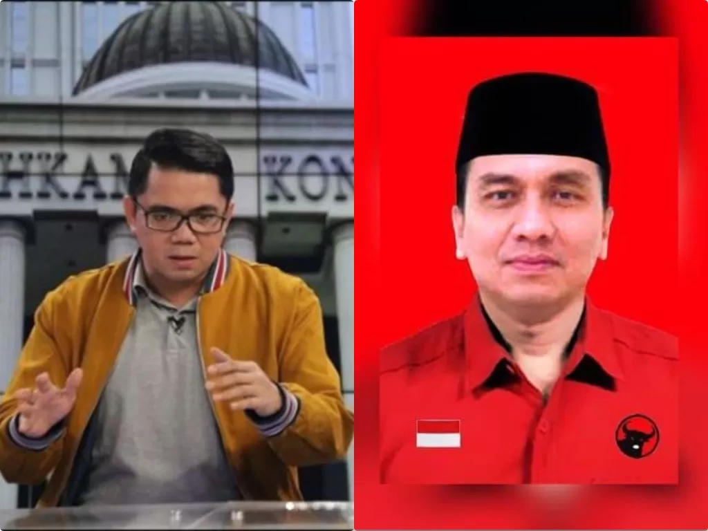 Kiri: Politisi PDIP Arteria Dahlan (Instagram/@arteriadahlan), kanan: Politisi PDIP Effendi Simbolon (Instagram/@effendi_simbolon)